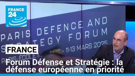 Forum Défense et Stratégie à Paris : l'urgence d'une défense européenne • FRANCE 24