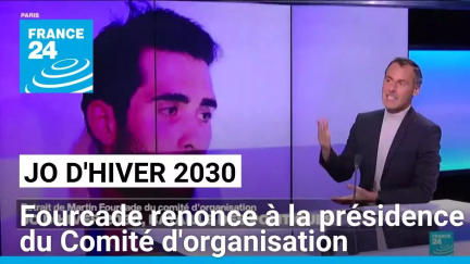 Fourcade renonce à la présidence du Comité d'organisation des JO d'hiver 2030 • FRANCE 24