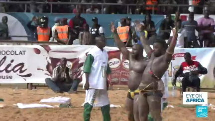 FRANCE 24 report: Wrestling on the big stage in Senegal