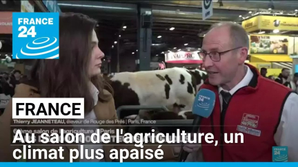 France : au salon de l'agriculture, un climat plus apaisé • FRANCE 24