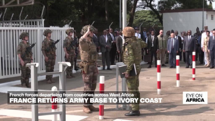 France leaves last remaining military base in Ivory Coast