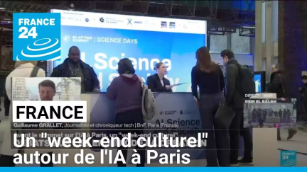 France : un "week-end culturel" autour de l'IA à Paris, avant le sommet • FRANCE 24