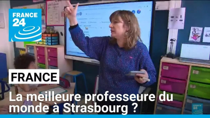 France : une Strasbourgeoise en lice pour devenir la meilleure professeure du monde • FRANCE 24