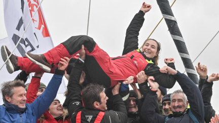 France's Violette Dorange becomes youngest sailor to complete Vendee Globe race at 23