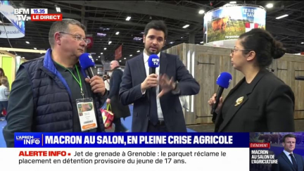 François Arnoux, agriculteur: "On n'est pas du tout compétitifs parce que nos voisins européens ont encore des produits que nous on ne peut pas utiliser"