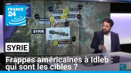 Frappes américaines dans la région d'Idleb en Syrie : qui sont les cibles ? • FRANCE 24