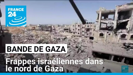 Frappes israéliennes dans le nord de Gaza: la trêve fragilisée • FRANCE 24