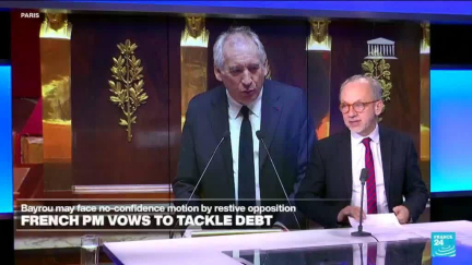 French politics: PM Bayrou vows to tackle 'excessive' debt, reopens pensions debate