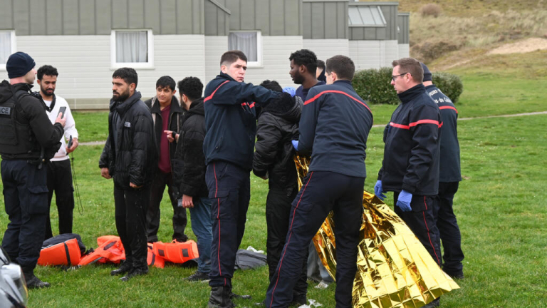 French rescuers save 107 migrants in Channel in one day