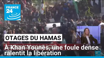 Gaza : à Khan Younès, une foule dense ralentit l’opération de libération des otages