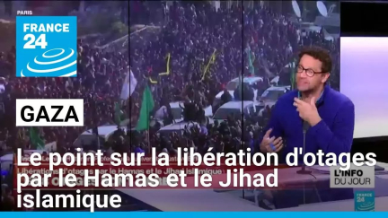 Gaza : le point sur la libération d'otages par le Hamas et le Jihad islamique • FRANCE 24