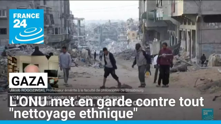 Gaza : l'ONU met en garde contre tout "nettoyage ethnique" après l'annonce de Trump • FRANCE 24