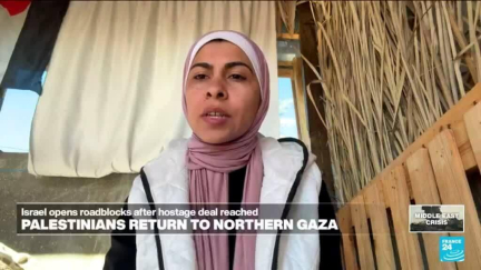 Gaza residents stream home to the north after hostage breakthrough