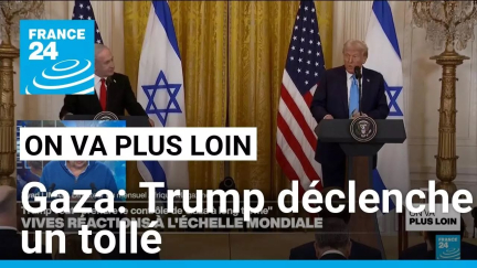 Gaza: Trump déclenche un tollé • FRANCE 24