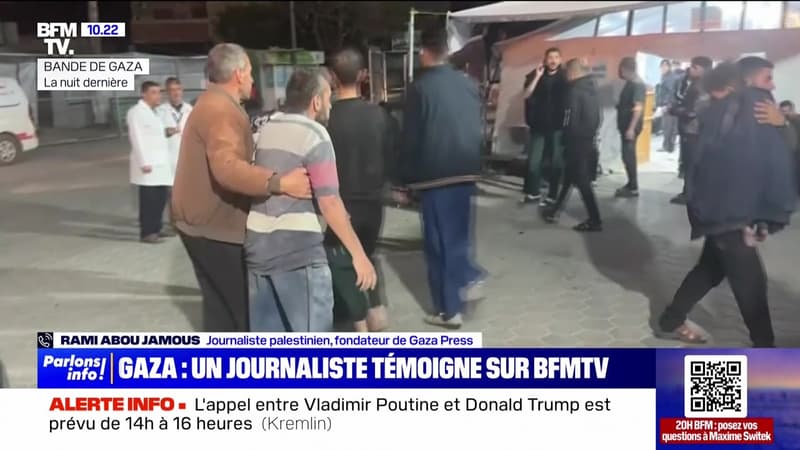 Gaza : un journaliste témoigne sur BFMTV - 18/03