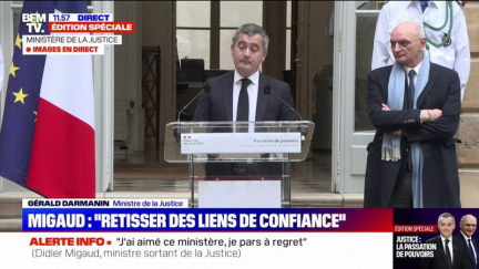 Gérald Darmanin (ministre de la Justice): "Je serai toujours du côté des victimes, et jamais du côté des délinquants et des criminels définitivement condamnés"