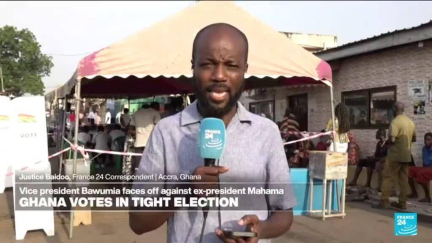 Ghana votes in tight election amid hopes for better economic times