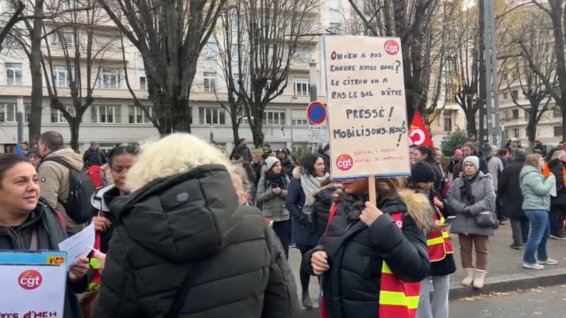 Grève du 5 décembre: entre 3.500 et 6.000 personnes ont manifesté dans les rues de Lyon