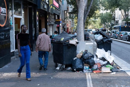 Grève d'une partie des éboueurs à Marseille : 600 tonnes de déchets s'amoncellent