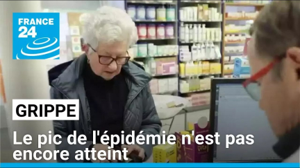 Grippe : en France, le pic de l'épidémie n'est pas encore atteint • FRANCE 24