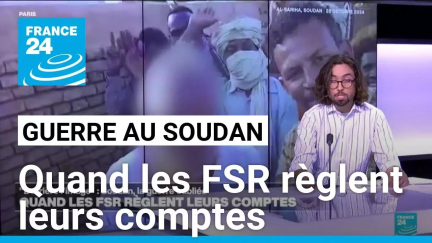 Guerre au Soudan : quand les FSR règlent leurs comptes • FRANCE 24