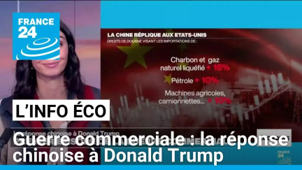 Guerre commerciale : la réponse chinoise à Donald Trump • FRANCE 24