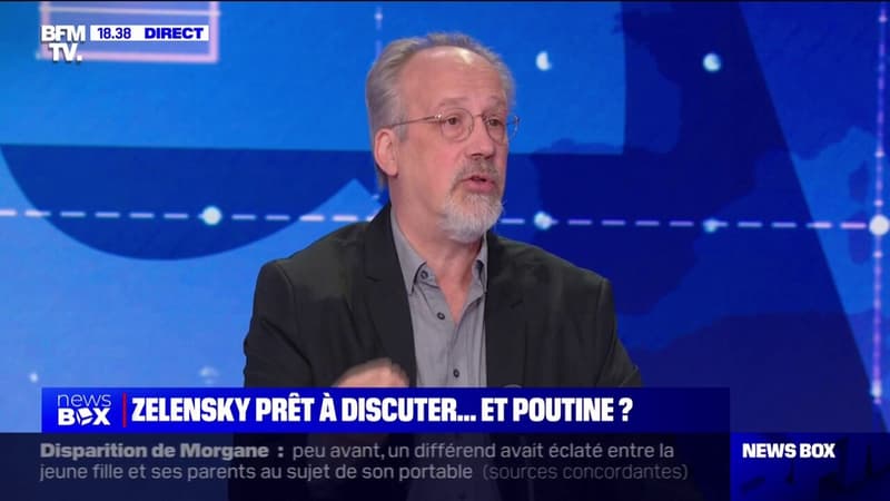 Guerre en Ukraine: l'historien Antoine Arjakovsky voit dans "la stratégie de paix par la force" proposée par Zelensky "la façon la plus rapide pour arrêter ce conflit"