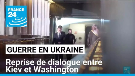 Guerre en Ukraine : reprise de dialogue entre Kiev et Washington • FRANCE 24