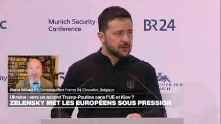 Guerre en Ukraine : Zelensky met la pression à ses alliés européens • FRANCE 24