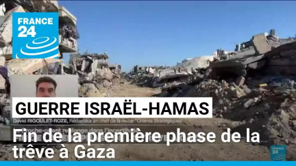 Guerre Israël-Hamas : fin de la première phase de la trêve à Gaza • FRANCE 24