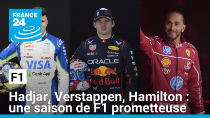 Hadjar, Verstappen, Hamilton : une nouvelle saison de F1 prometteuse • FRANCE 24