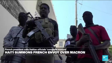 Haiti summons French ambassador following Macron's 'unacceptable remarks'