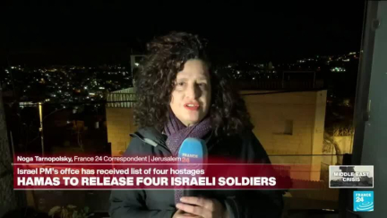 Hamas names four Israeli female soldiers to be released in hostage deal