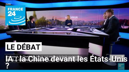 IA : la Chine devant les États-Unis ? • FRANCE 24