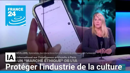 IA : protéger l'industrie de la culture • FRANCE 24