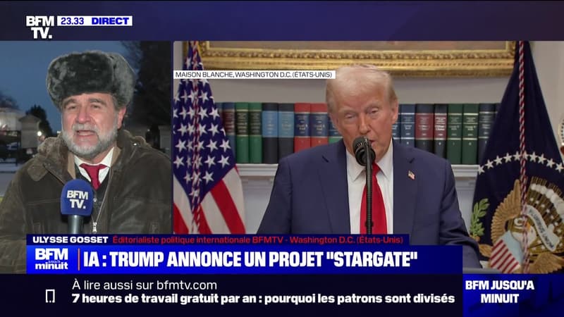 IA : Trump annonce un projet "Stargate" - 21/01