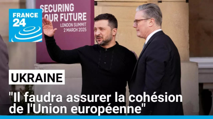 "Il faudra assurer la cohésion de l'Union européenne" sur l'Ukraine • FRANCE 24