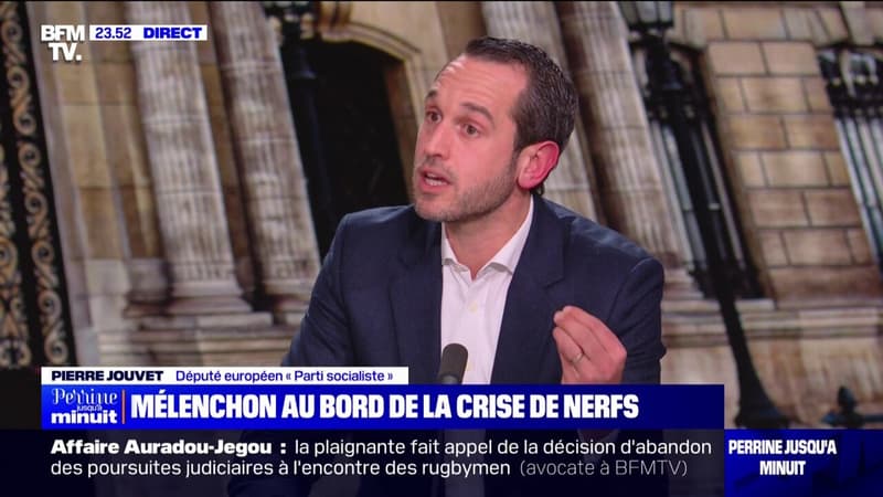 "Il n'y a pas un homme qui a raison contre les autres": Pierre Jouvet (PS) répond à Jean-Luc Mélenchon, qui appelle les membres du NFP à "revenir à la raison"