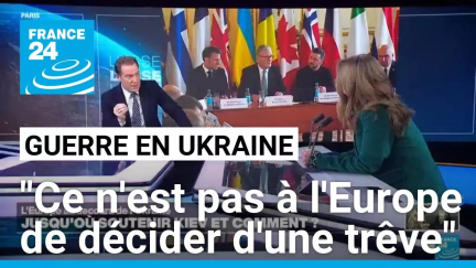 Il n'y a qu'une seule personne peut décider d'une trêve : Vladimir Poutine • FRANCE 24