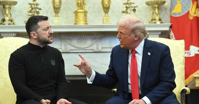 «Il va falloir changer d’attitude» : après un échange tendu avec Trump, Zelensky quitte la Maison Blanche prématurément