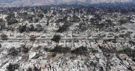 Incendies à Los Angeles : la ville californienne attend de nouvelles rafales de vent violent