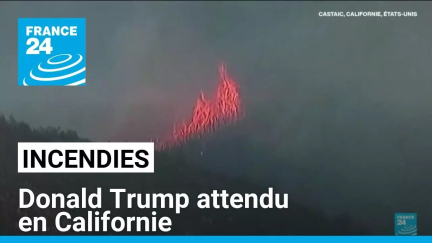 Incendies aux abords de Los Angeles : Donald Trump attendu en Californie • FRANCE 24