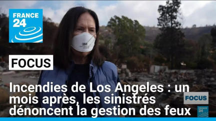 Incendies de Los Angeles : un mois après, les sinistrés dénoncent la gestion des feux