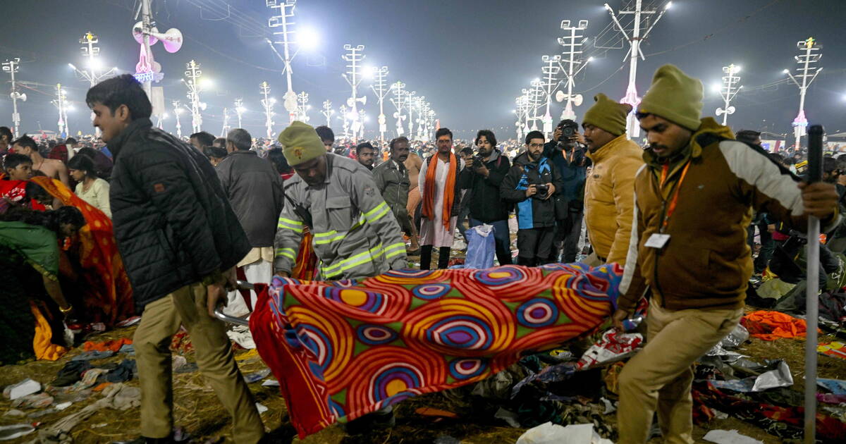 Inde : une bousculade fait au moins 30 morts dans le méga pèlerinage hindou de la Kumbh Mela