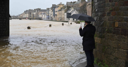 Inondations dans l’Ouest : trois départements en vigilance rouge, Redon se prépare à une crue historique