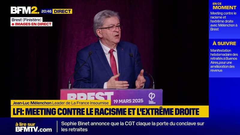 Interdiction du voile dans le sport: "Ça n'a qu'un but: créer de la haine" pour Jean-Luc Mélenchon