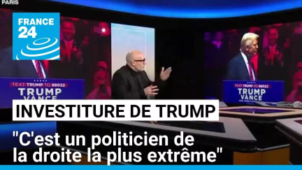 Investiture de Donald Trump : "C'est un politicien de la droite la plus extrême" • FRANCE 24