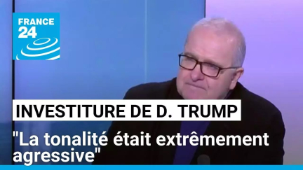 Investiture de Donald Trump : "La tonalité était extrêmement agressive" • FRANCE 24