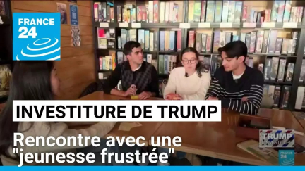 Investiture de Donald Trump : rencontre avec une "jeunesse frustrée" • FRANCE 24