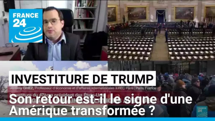 Investiture de Donald Trump : son retour est-il le signe d'une Amérique transformée ?